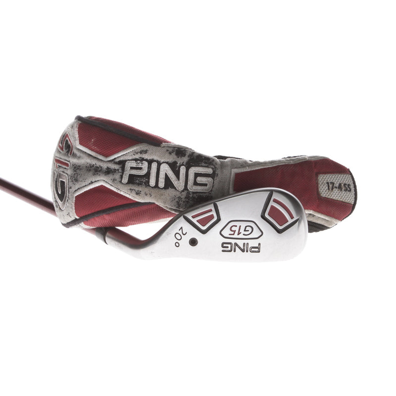 Ping G15 Graphite Men's Right Hybrid 20 Degree Regular - Ping TFC 149