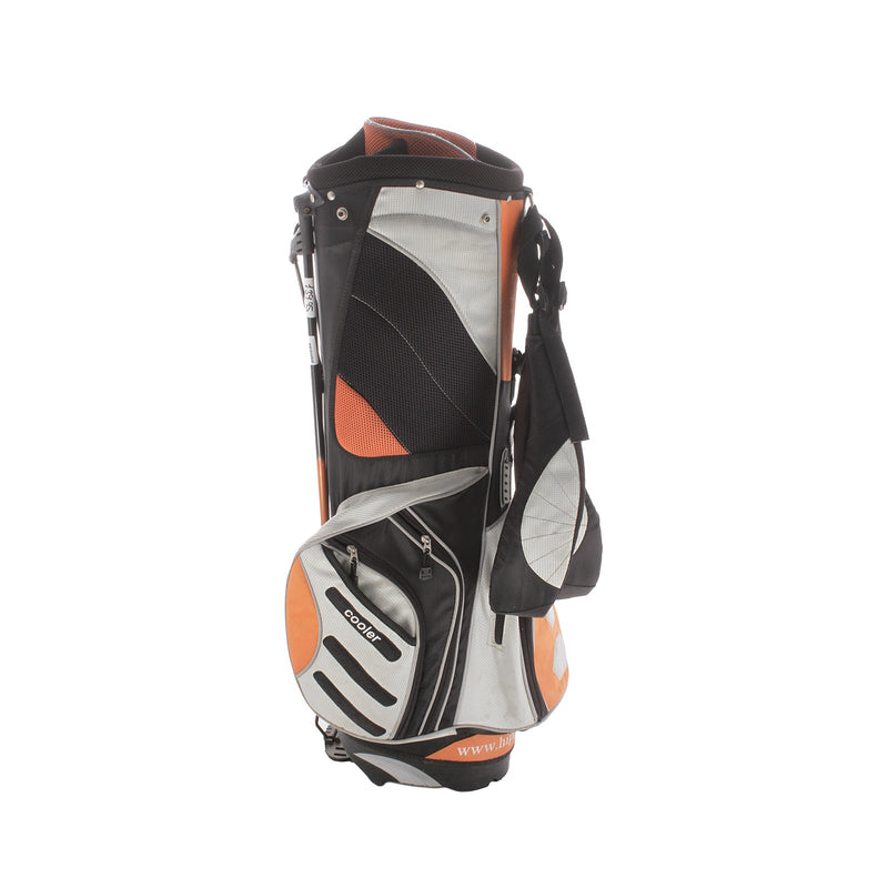 Hippo HEX 2 Second Hand Stand Bag - Black/Silver.Orange