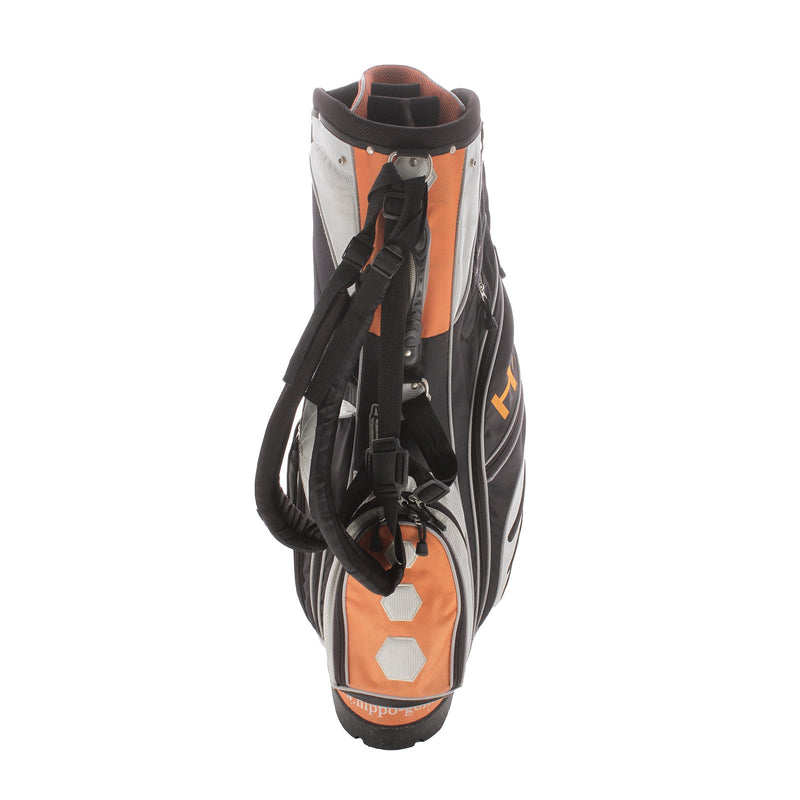 Hippo HEX 2 Second Hand Stand Bag - Black/Silver.Orange