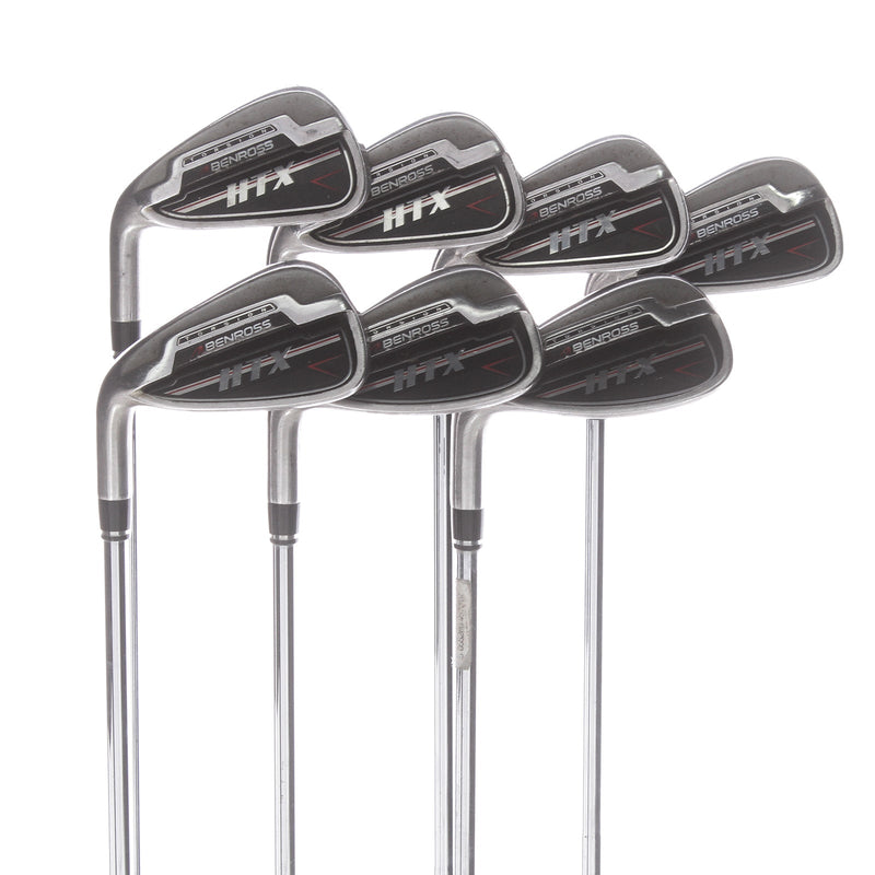 Benross HTX Steel Men's Left Irons 5-SW Regular - KBS Tour 90