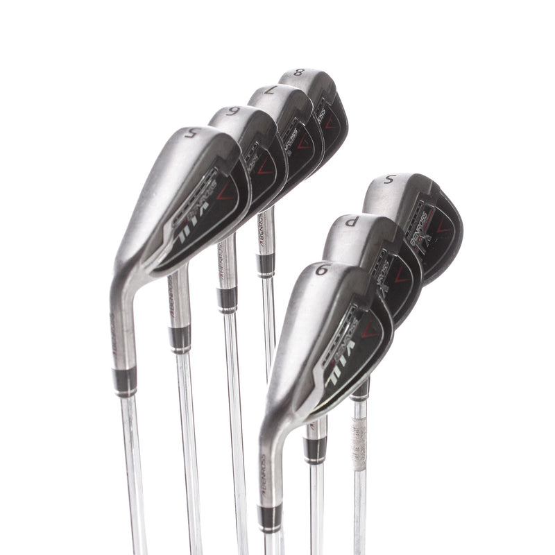 Benross HTX Steel Men's Left Irons 5-SW Regular - KBS Tour 90