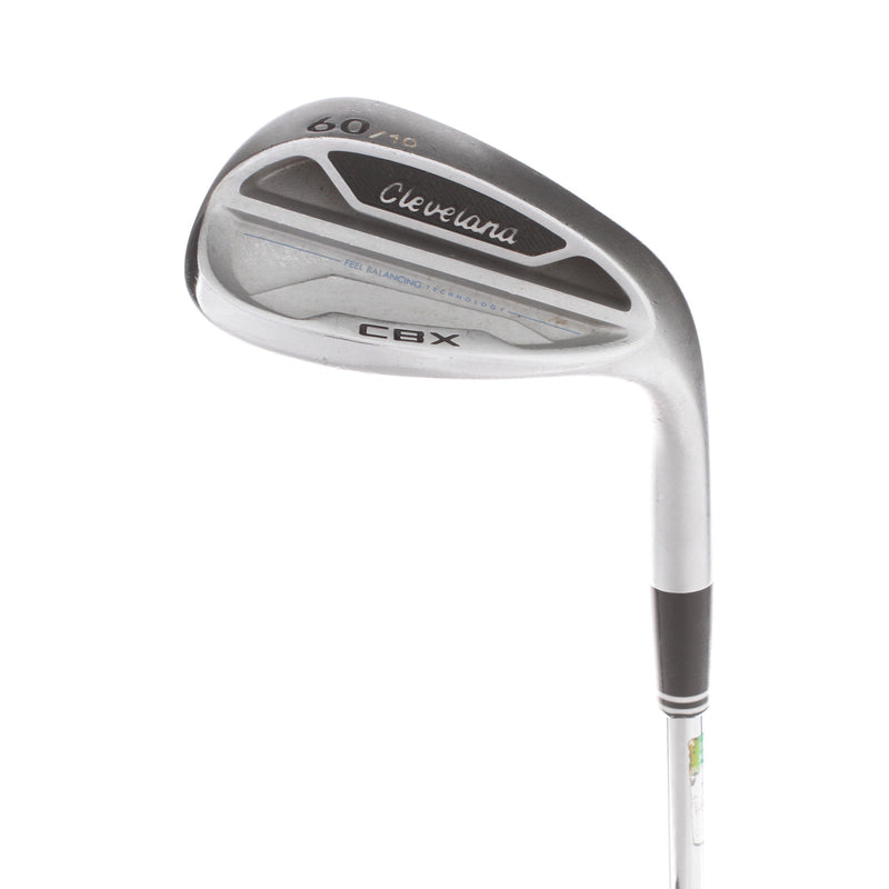 Cleveland CBX Steel Men's Right Lob Wedge 60 Degree 10 Bounce Wedge - True Temper Dynamic Gold 115