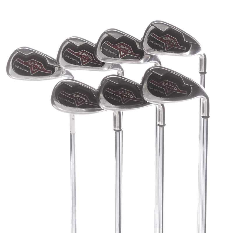 Callaway Big Bertha 2006 Steel Men's Right Irons 5-SW Regular - Callaway Big Bertha