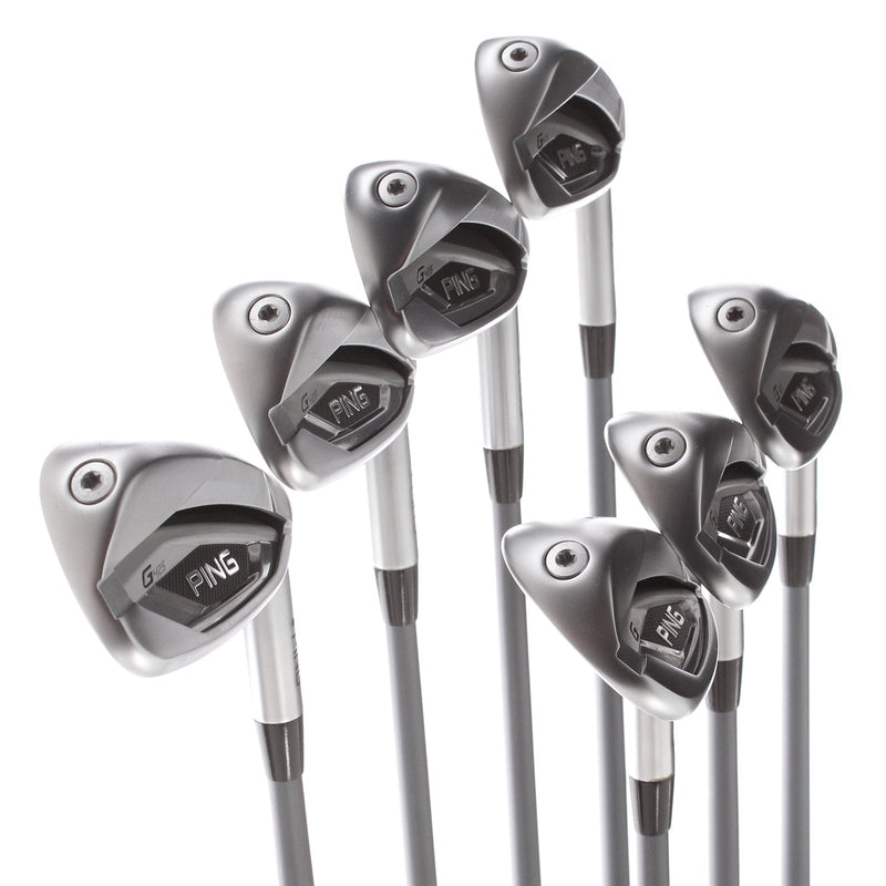 Ping G425 Graphite Men's Right Irons 5-PW+SW Black Dot Regular - Ping Alta Cb R