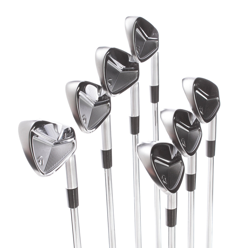 TaylorMade P.7MC Steel Mens Right Hand Irons 4-PW Stiff - Project X 6.0