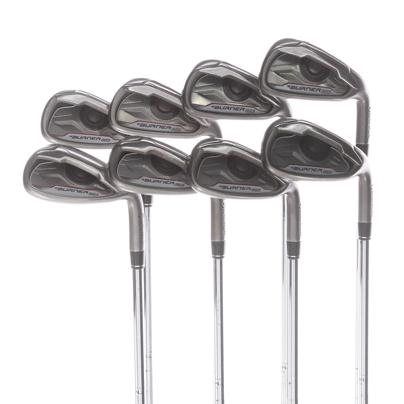 TaylorMade Burner OS Steel Men's Right Irons 5-SW+AW Stiff - Burner OS 85 S