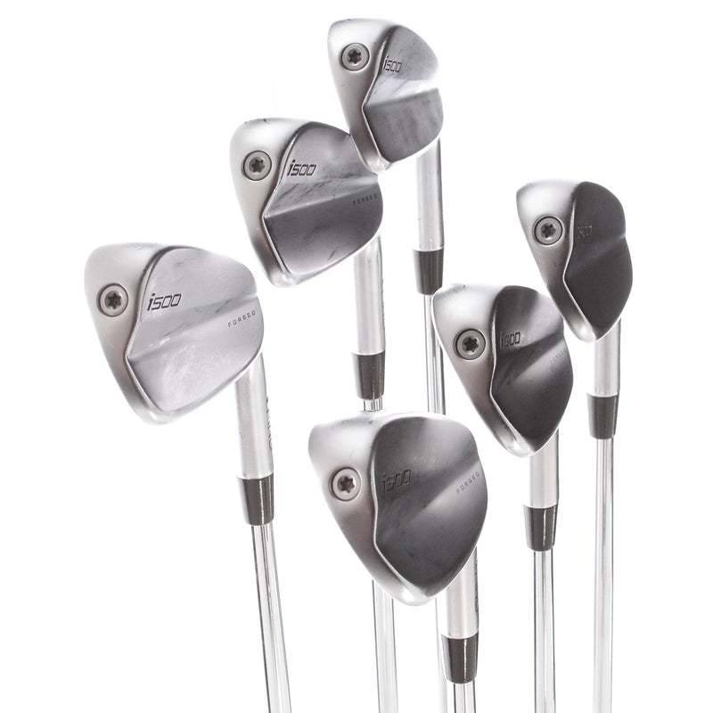 Ping i500 Steel Men's Right Irons 5-PW Black Dot Stiff - Dynamic Gold 105 S300