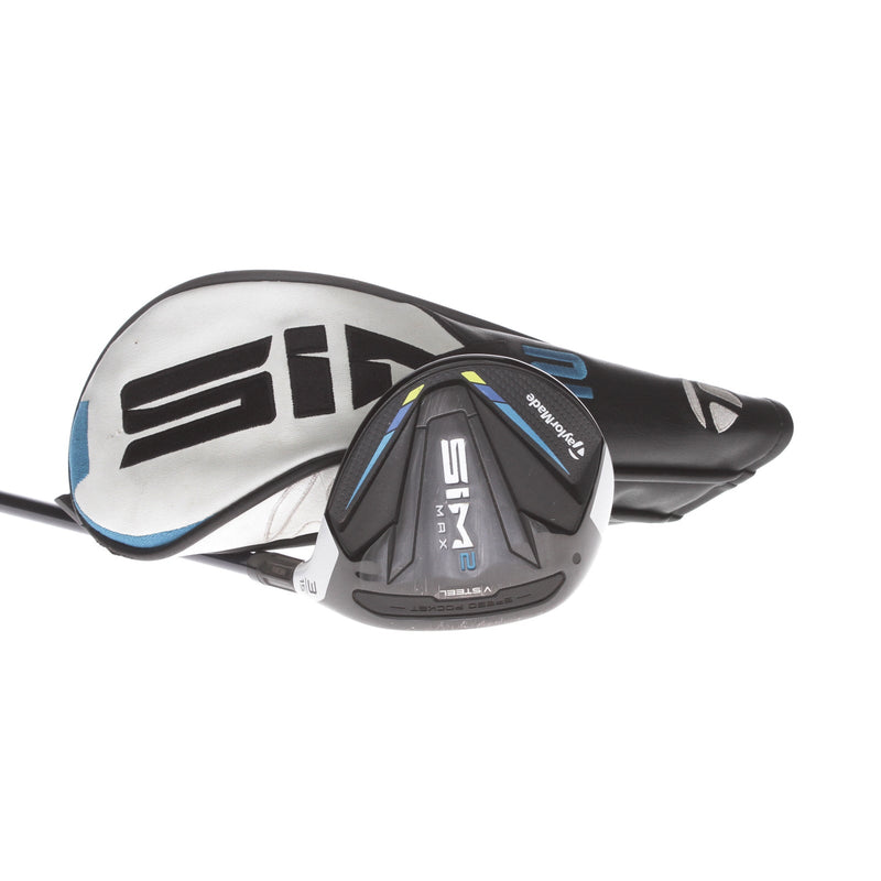 TaylorMade SIM2 Max Graphite Men's Right Fairway 3 Wood 15 Degree Stiff - Ventus Blue 6 S