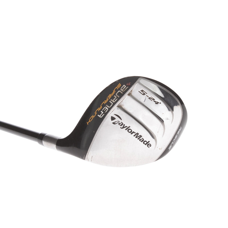 TaylorMade Burner Superlaunch Graphite Mens Right Hand Fairway 5 Wood 24* Senior - REAX 60