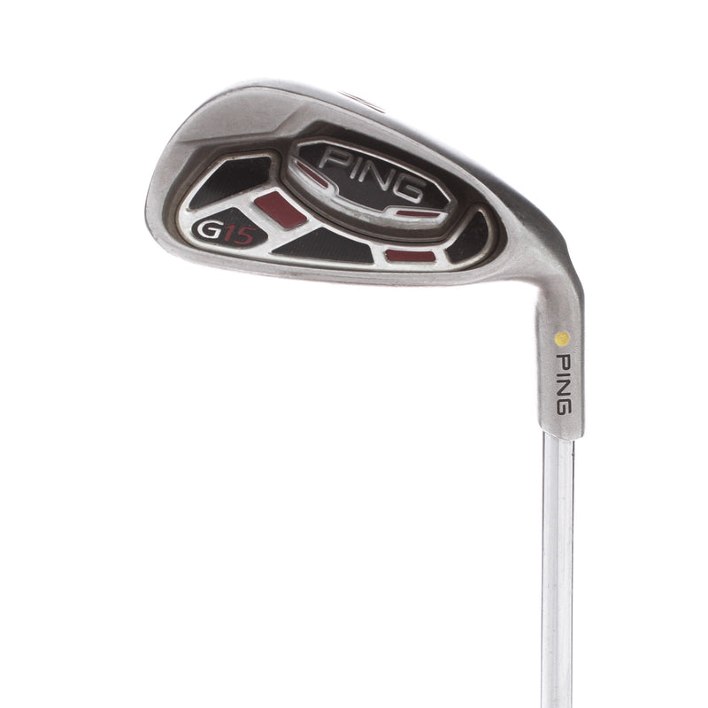 Ping G15 Steel Mens Right Hand Pitching Wedge 45* Yellow Dot Senior - Ping AWT