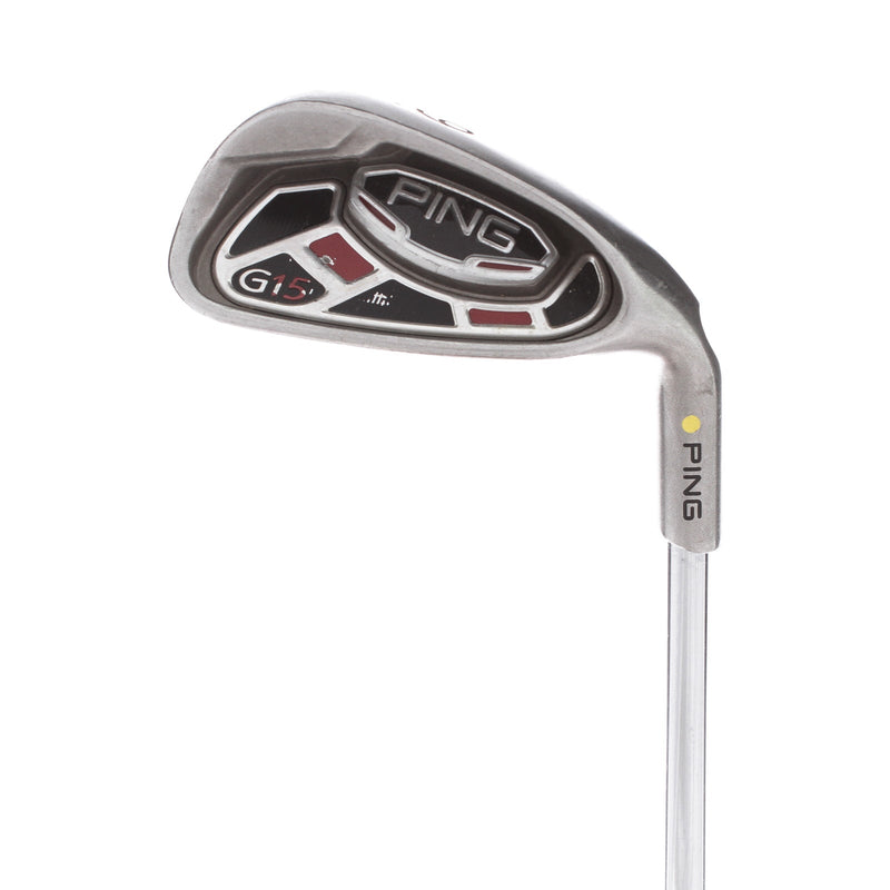 Ping G15 Steel Mens Right Hand 9 Iron Yellow Dot Senior - Ping AWT