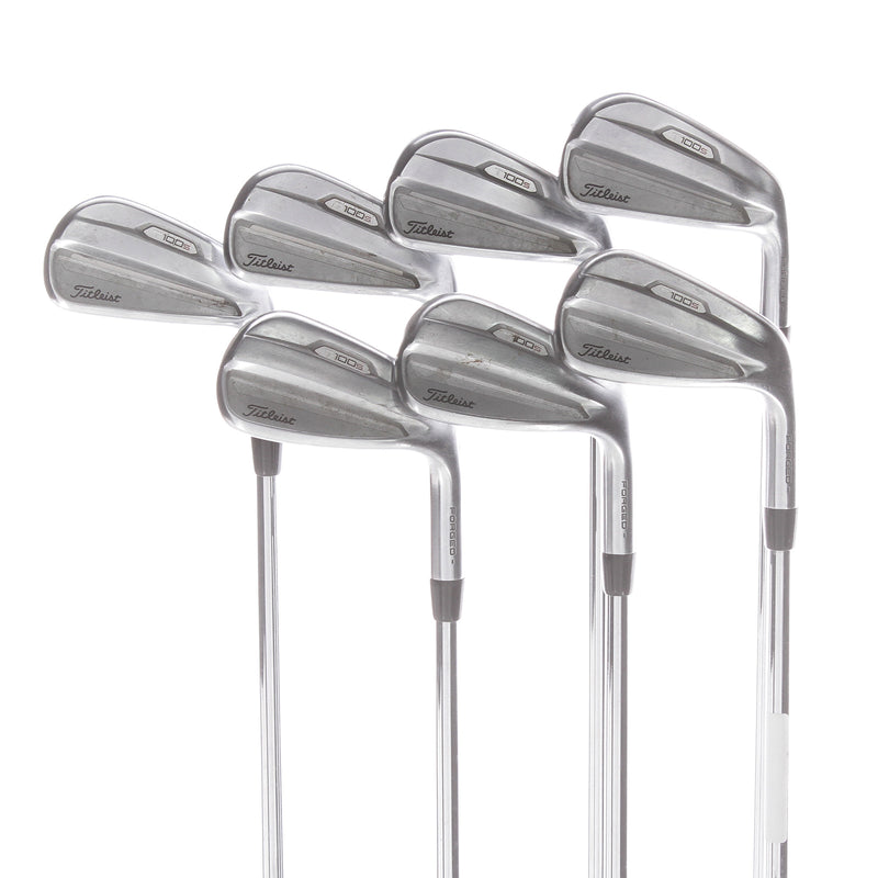 Titleist T100s Steel Mens Right Hand Irons 4-PW Stiff - Project X LZ 6.0 120g