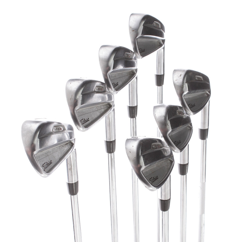 Titleist T100s Steel Mens Right Hand Irons 4-PW Stiff - Project X LZ 6.0 120g