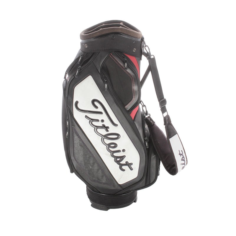 Titleist Staff Tour Bag - Black/White/Red