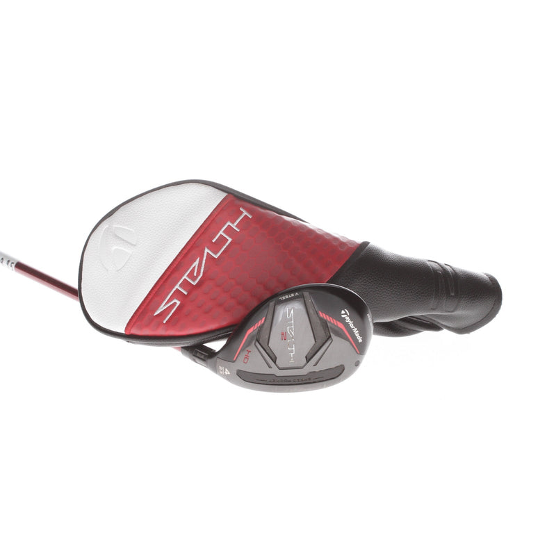 TaylorMade Stealth 2 HD Graphite Mens Right Hand 4 Hybrid 23* Regular - Fujikura Speeder NX 50 R