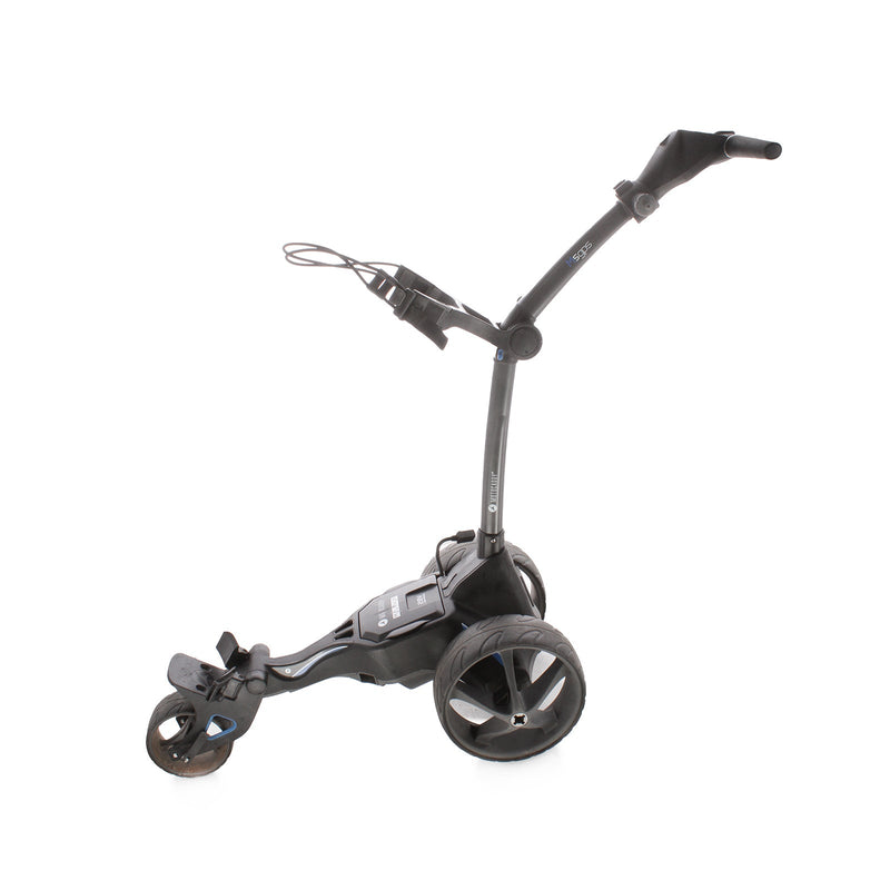 Motocaddy M5 GPS 3-Wheel Electric Trolley Standard Lithium - Gunmetal/Blue