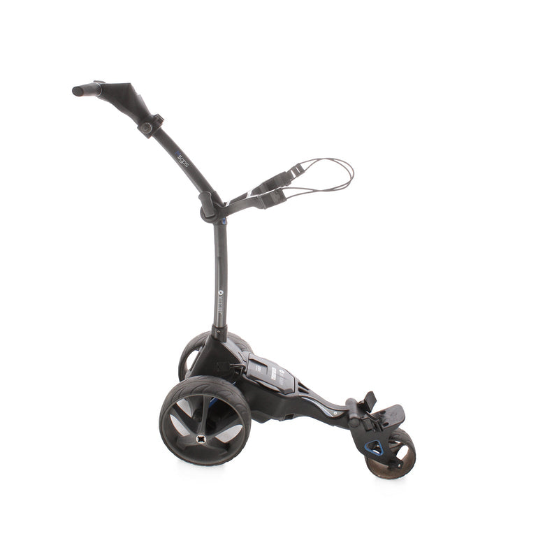 Motocaddy M5 GPS 3-Wheel Electric Trolley Standard Lithium - Gunmetal/Blue