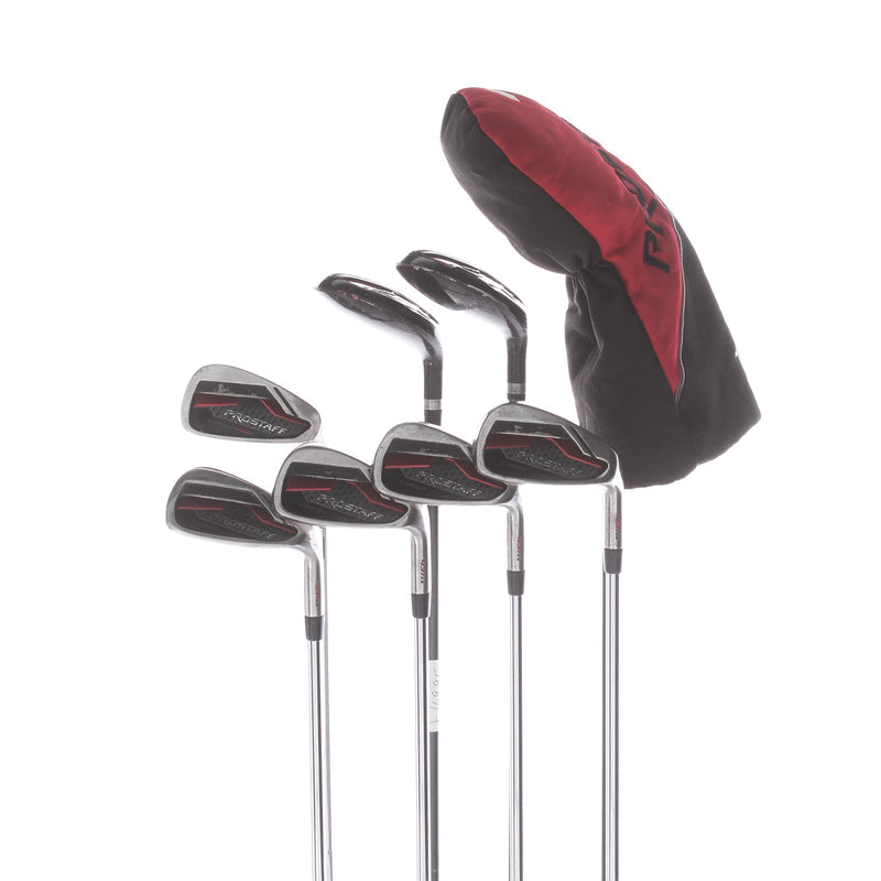 Wilson Pro Staff Combo Steel/Graphite Mens Right Hand Package Set Regular - Wilson