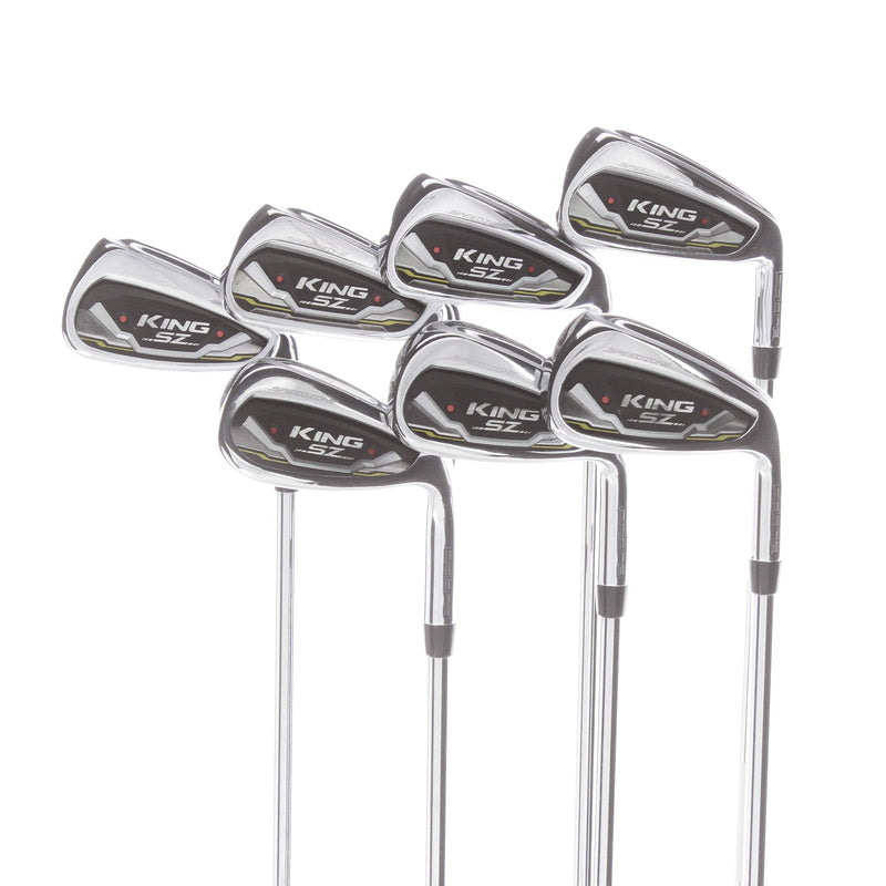 Cobra SpeedZone Steel Mens Right Hand Irons 5-SW Regular - KBS Tour 90