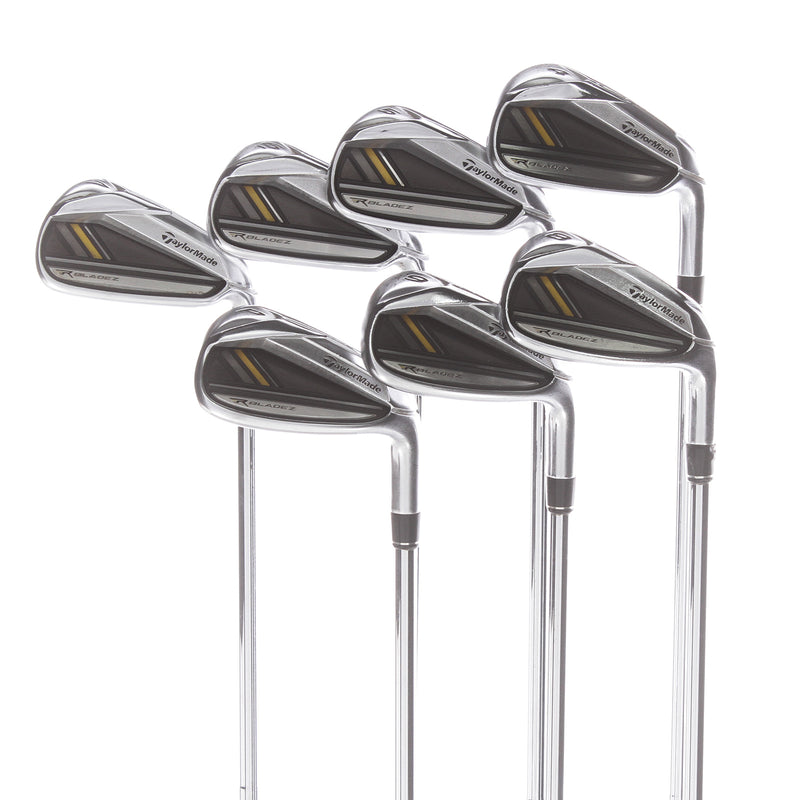 TaylorMade RBladez Steel Mens Right Hand Irons 4-PW Extra Stiff - RocketFuel 85 S