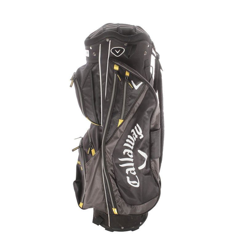 Callaway Warbird Cart Bag - Black/Yellow