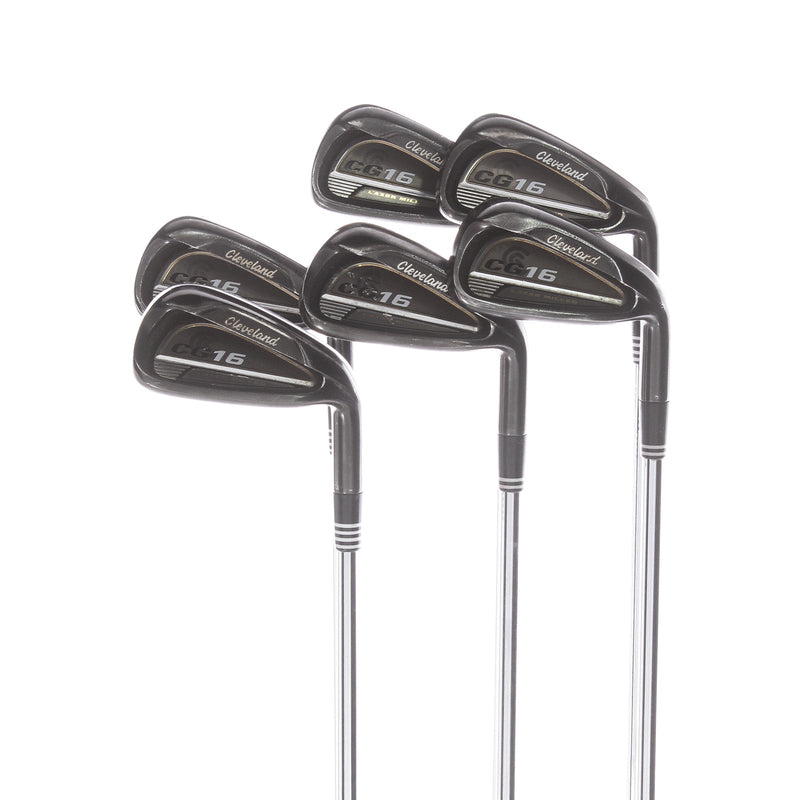 Cleveland CG16 Black Steel Mens Right Hand Irons 5-PW Stiff - N S Pro Modus3 Tour 105