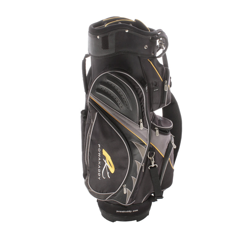 Powaakaddy Cart Bag - Black/Yellow