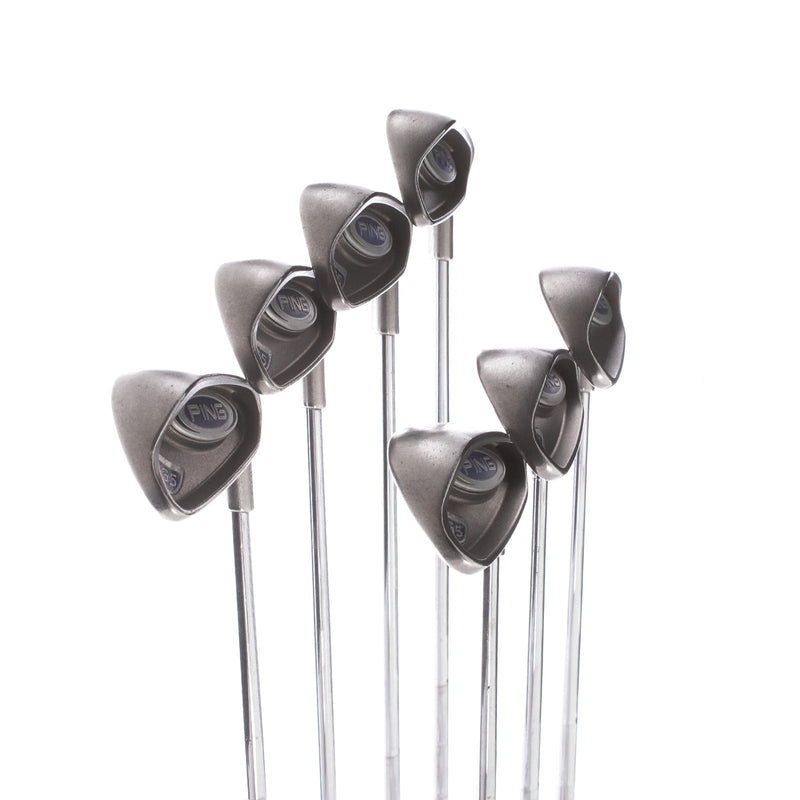 Ping G5 Steel Mens Right Hand Irons 4-PW Green Dot Regular -