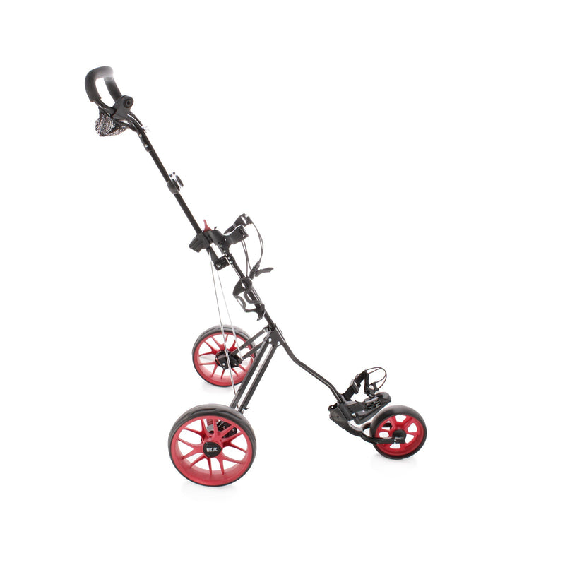 MacGregor Mac Tec 3-Wheel Push Trolley - Black