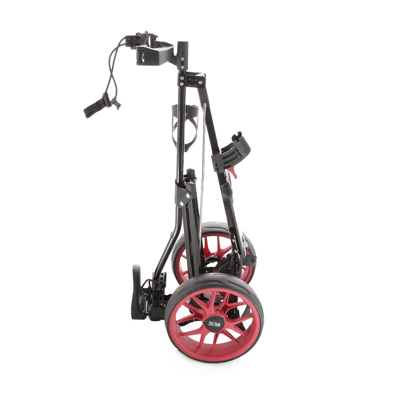 MacGregor Mac Tec 3-Wheel Push Trolley - Black