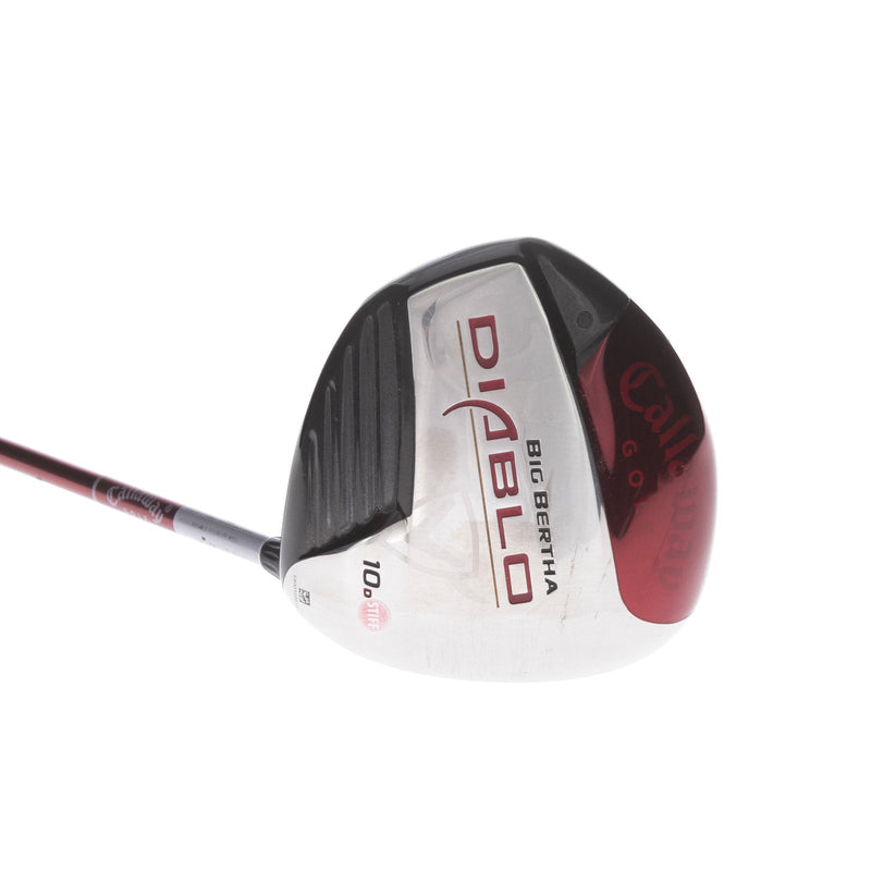 Callaway Big Bertha Diablo Graphite Mens Right Hand Driver 10* Stiff - Aldila DVS 65g