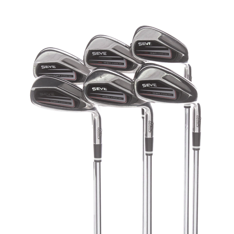 MD Golf Seve Steel Mens Right Hand Irons 6-SW Regular - Proforce Steel