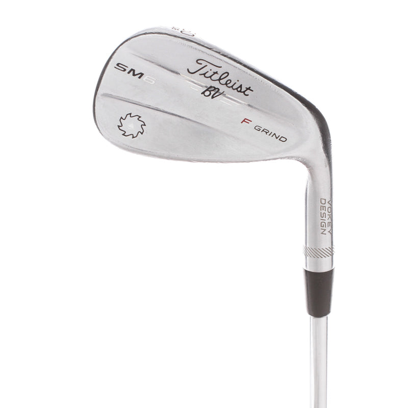 Titleist Vokey SM6 Steel Mens Right Hand Gap Wedge 50* 8 Bounce F Grind Regular - True Temper Dynamic Gold R300