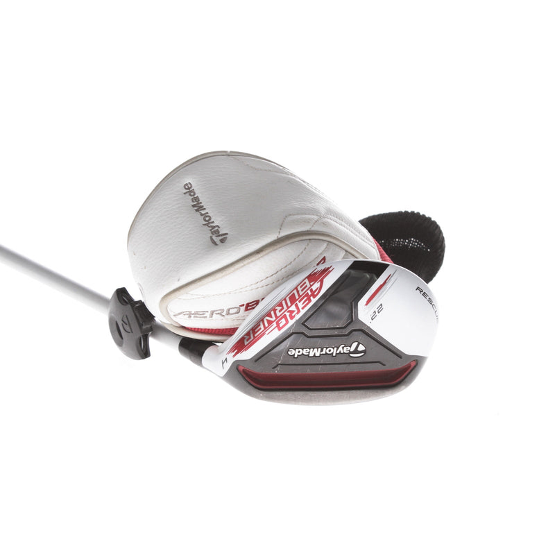 TaylorMade Aeroburbner Graphite Mens Right Hand 4 Hybrid 22* Stiff - TaylorMade Matrix Speed Aul-Z 70