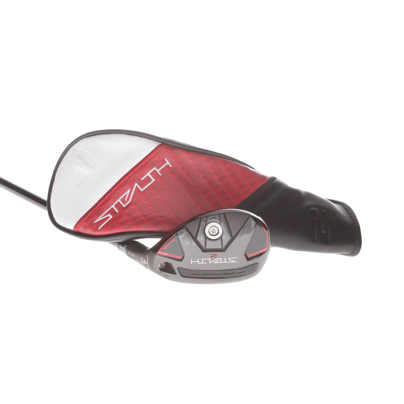 TaylorMade Stealth 2 Plus+ Graphite Mens Right Hand 4 Hybrid 22* Regular - Kai'li Red 75 R