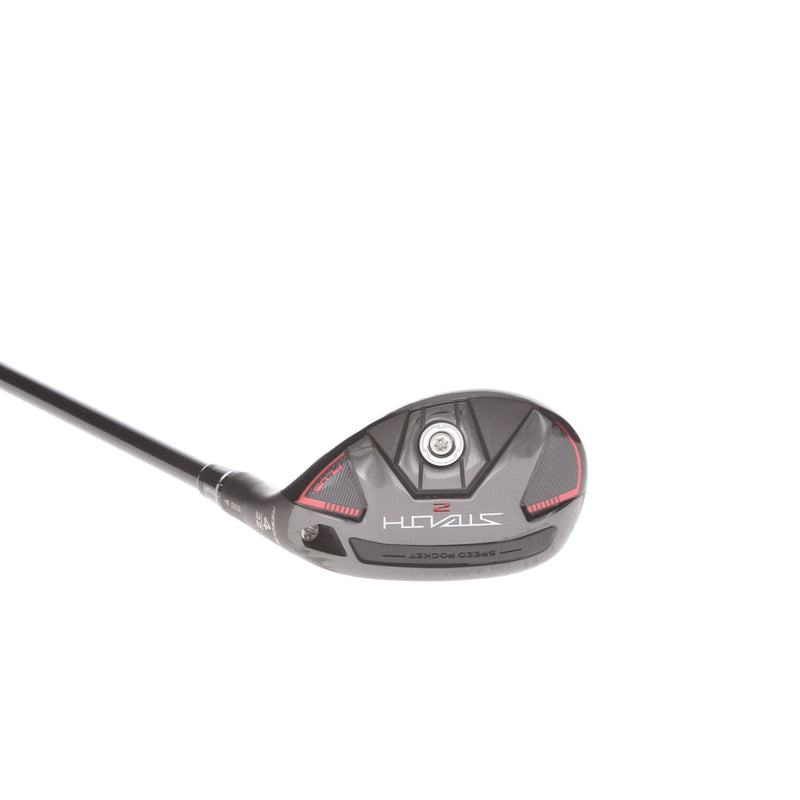 TaylorMade Stealth 2 Plus+ Graphite Mens Right Hand 4 Hybrid 22* Regular - Kai'li Red 75 R