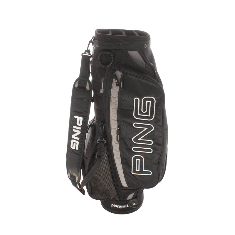 Ping Cart Bag Cart Bag - Black/Silver