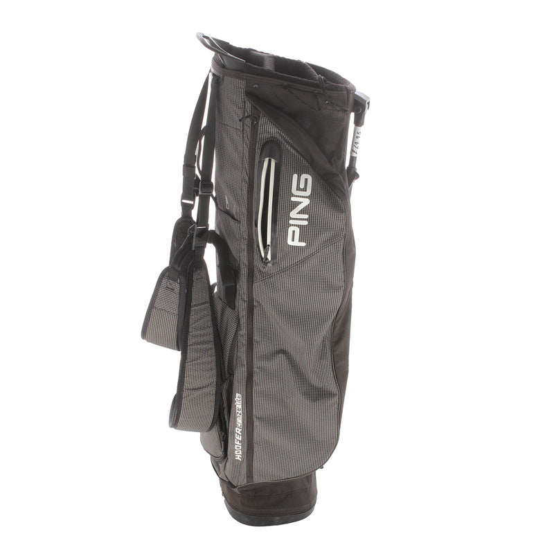 Ping Hoofer Craz.E.Lite Stand Bag - Black/Grey/White