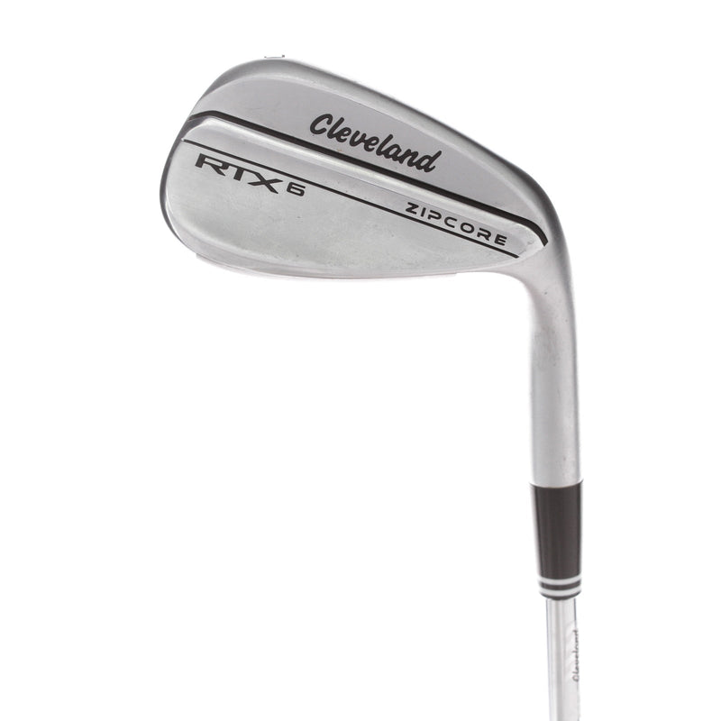 Cleveland RTX6 Steel Mens Right Hand Gap Wedge 50* 10 Bounce Mid Grind Wedge - Dynamic Gold Spinner