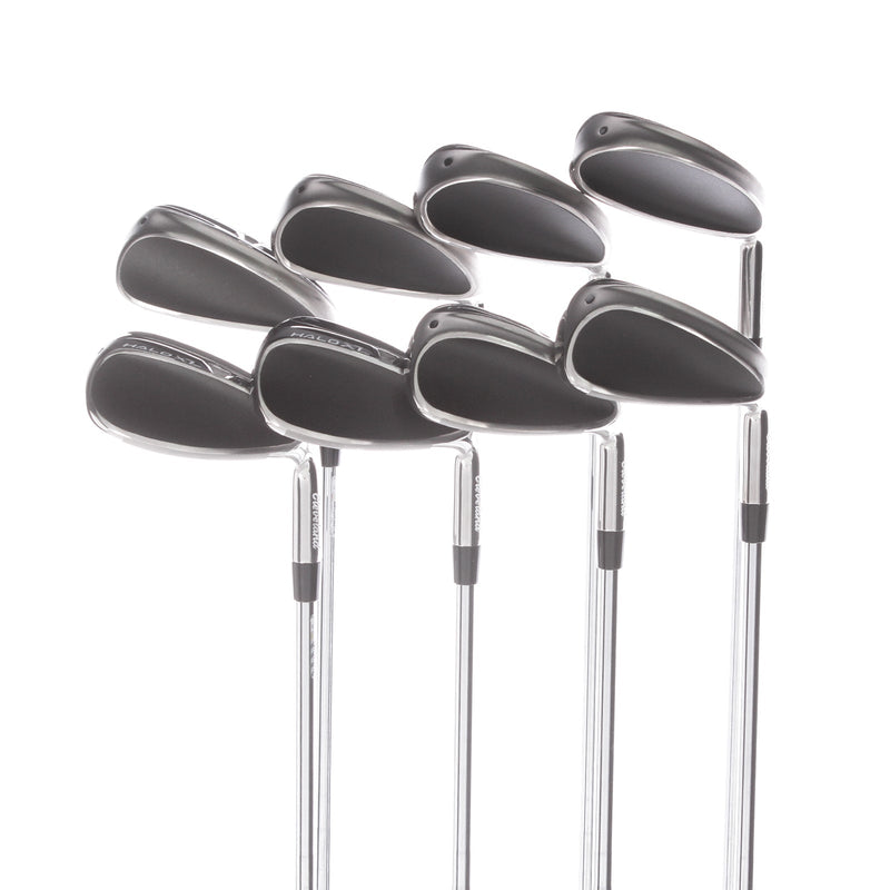 Cleveland Halo XL Full Face Steel Mens Right Hand Irons 4-GW Regular - KBS Tour Lite R