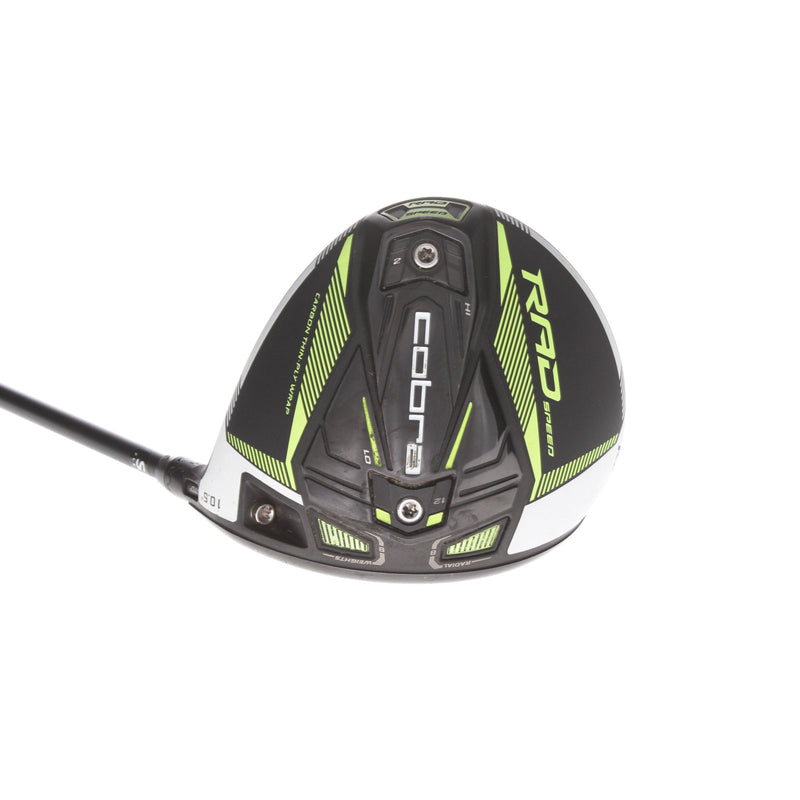 Cobra RADspeed Graphite Mens Right Hand Driver 10.5* Stiff - Motore X F3 6-S