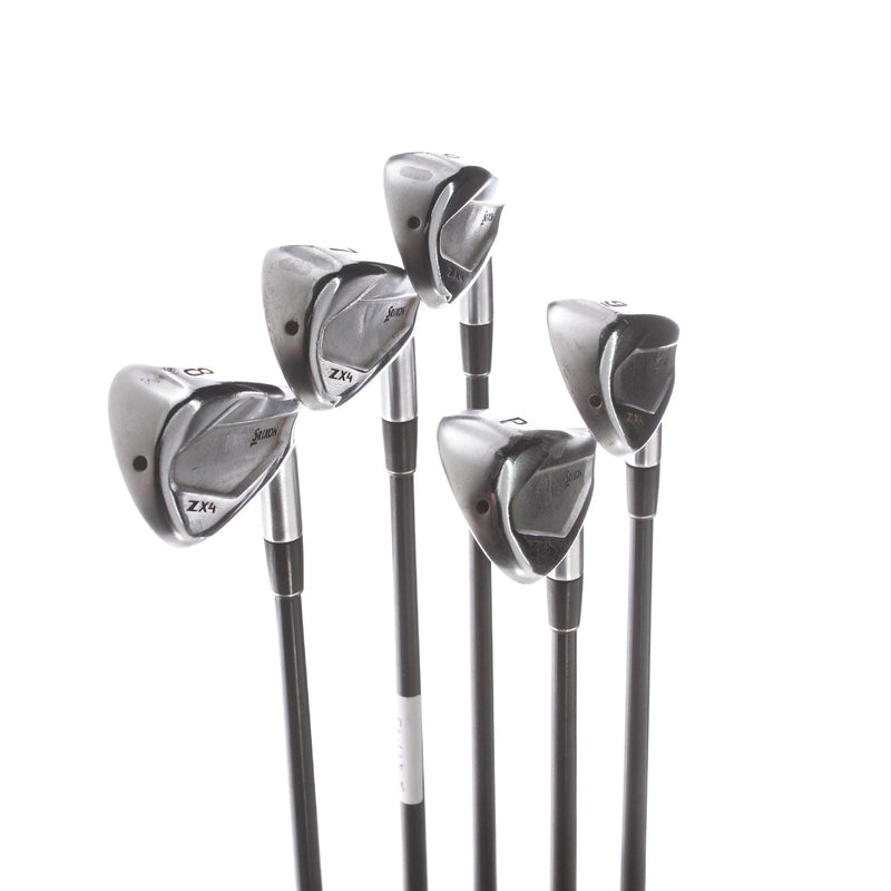 Srixon ZX4 Graphite Mens Right Hand Irons 6-PW Regular - Miyazaki 6 R