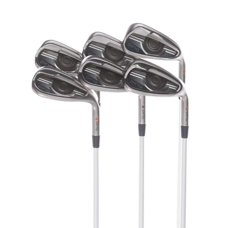 Ping G Le Graphite Ladies Right Hand Irons 7-PW+UW+SW Orange Dot Ladies - Ping ULT230