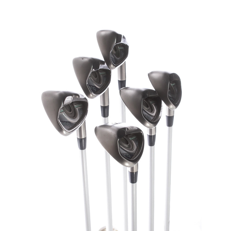 Ping G Le Graphite Ladies Right Hand Irons 7-PW+UW+SW Orange Dot Ladies - Ping ULT230