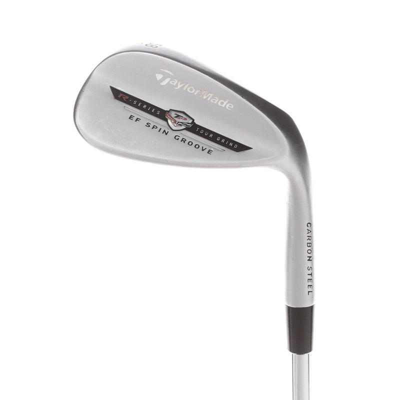 TaylorMade R-Series Tour Grind EF Spin Groove Steel Mens Right Hand Lob Wedge 58* 10 Bounce Wedge - KBS