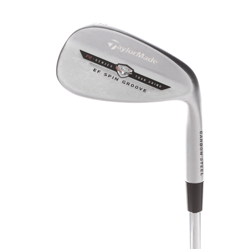 TaylorMade R-Series Tour Grind EF Spin Groove Steel Mens Right Hand Gap Wedge 52* 9 Bounce Wedge - KBS