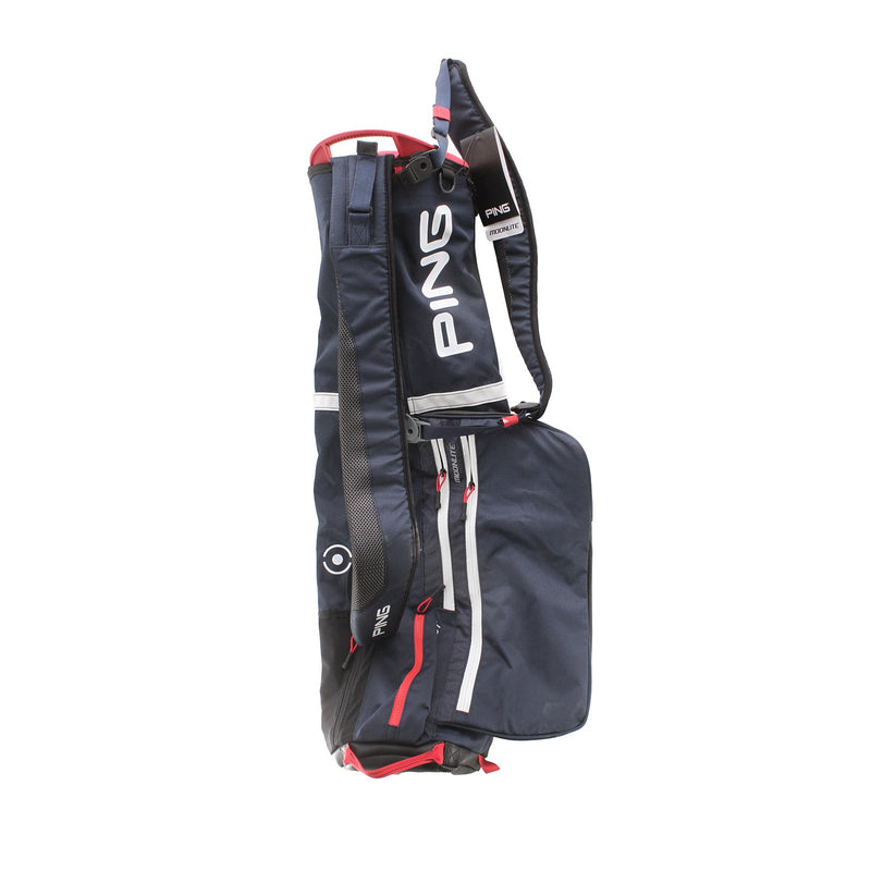 Ping Moonlite Pencil Bag - Navy/White/Red