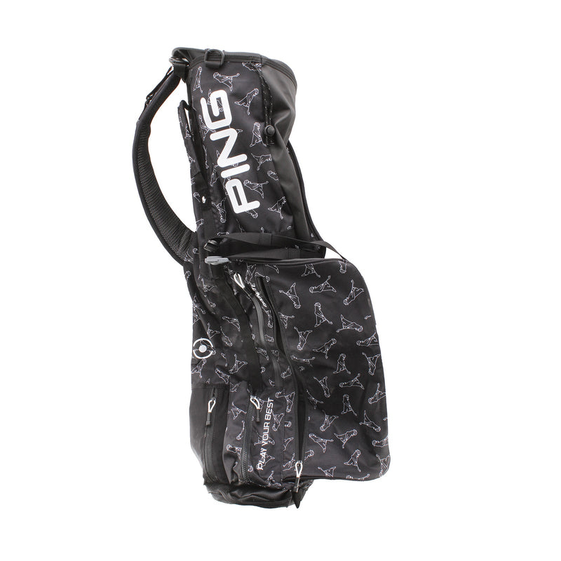 Ping Moonlite Pencil Bag - Black/White