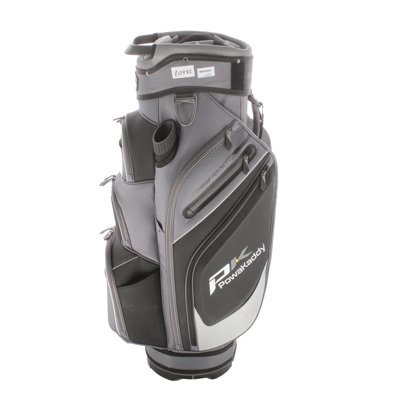 Powakddy Premium Edition Cart Bag - Grey/Black