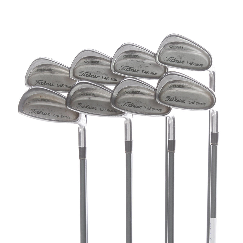 Titleist La Femme Oversize Graphite Ladies Right Hand Irons 4-SW Ladies - Titleist La Femme